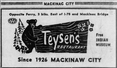 Teysens - 1965 Ad (newer photo)